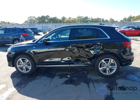 2024 Audi Q3 Premium 45 Tfsi S Line Quattro Tiptronic from USA, damaged, VIN WA1DECF30R1021583